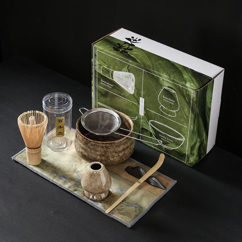 Japanese matcha suited to brush a bowl of tea egg beater ceramic egg beater matcha for Japanese tea ceremony tea set manually acacuss