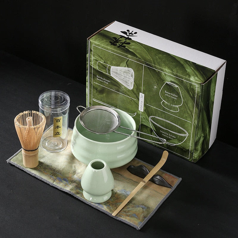 Japanese matcha suited to brush a bowl of tea egg beater ceramic egg beater matcha for Japanese tea ceremony tea set manually acacuss