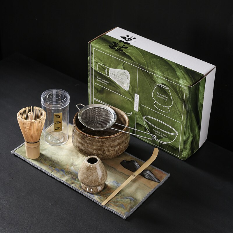 Japanese matcha suited to brush a bowl of tea egg beater ceramic egg beater matcha for Japanese tea ceremony tea set manually acacuss