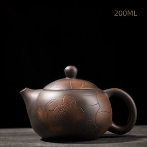 Jianshui Purple Pottery Pot Ceramic Kung Fu Teapot Tea Kettle Handmade Teapot Tea Maker Tea Set Small Teapot Teawater Sets acacuss