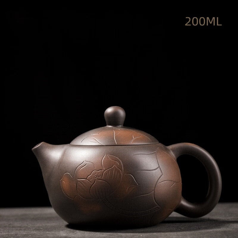 Jianshui Purple Pottery Pot Ceramic Kung Fu Teapot Tea Kettle Handmade Teapot Tea Maker Tea Set Small Teapot Teawater Sets acacuss