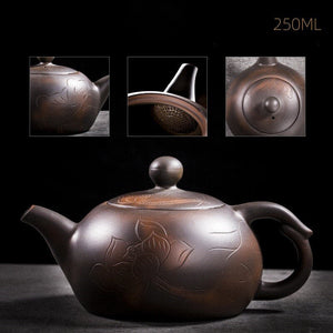 Jianshui Purple Pottery Pot Ceramic Kung Fu Teapot Tea Kettle Handmade Teapot Tea Maker Tea Set Small Teapot Teawater Sets acacuss