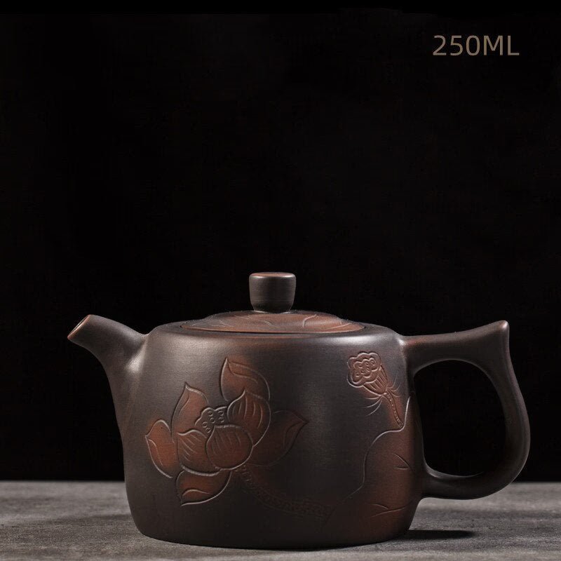 Jianshui Purple Pottery Pot Ceramic Kung Fu Teapot Tea Kettle Handmade Teapot Tea Maker Tea Set Small Teapot Teawater Sets acacuss