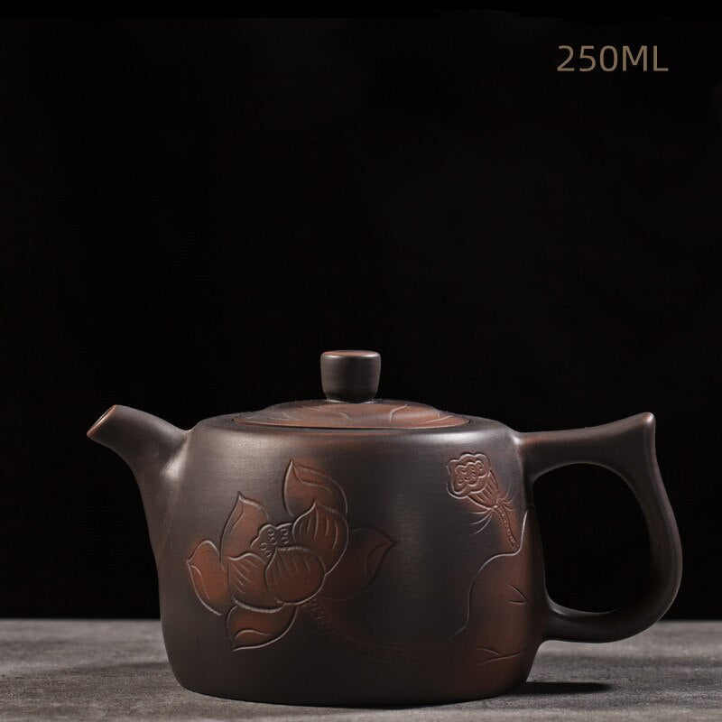Jianshui Purple Pottery Pot Ceramic Kung Fu Teapot Tea Kettle Handmade Teapot Tea Maker Tea Set Small Teapot Teawater Sets acacuss