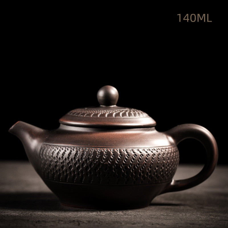 Jianshui Purple Pottery Pot Ceramic Kung Fu Teapot Tea Kettle Handmade Teapot Tea Maker Tea Set Small Teapot Teawater Sets acacuss