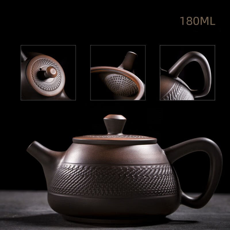 Jianshui Purple Pottery Pot Ceramic Kung Fu Teapot Tea Kettle Handmade Teapot Tea Maker Tea Set Small Teapot Teawater Sets acacuss