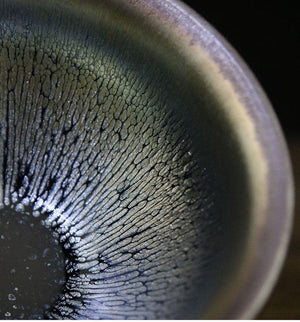Jianzhan Best Tea Cup Chawan Bowl Tenmoku Clay Glaze China Pottery Ceremic Porcelain Handmade by Song Crafts acacuss