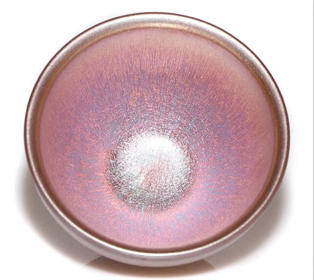 Jianzhan Colorful Tenmoku Tea Bowl Cup Tea Porcelain Handmade Under-glazed Technique for Tea Ceremony Tea Service cup and cup acacuss