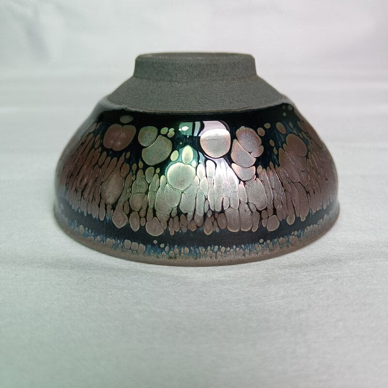 Jianzhan Purple Cup of Tea Loose Leaf Tea Cups Yuteki Tenmoku Glaze acacuss
