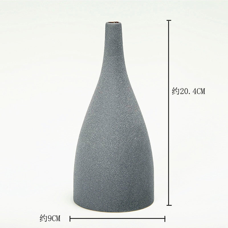 Jingdezhen Ceramic Vase Flower Vases For Flowers Homes Ware Modern Ins Simple Creative Hipster Vase Home Decoration Accessories acacuss