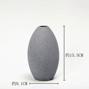 Jingdezhen Ceramic Vase Flower Vases For Flowers Homes Ware Modern Ins Simple Creative Hipster Vase Home Decoration Accessories acacuss