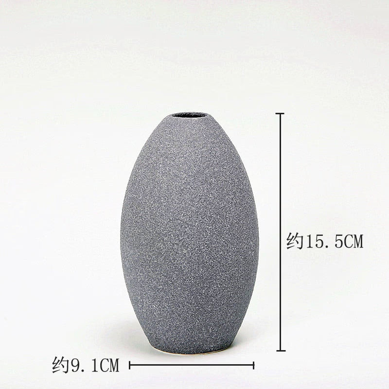 Jingdezhen Ceramic Vase Flower Vases For Flowers Homes Ware Modern Ins Simple Creative Hipster Vase Home Decoration Accessories acacuss
