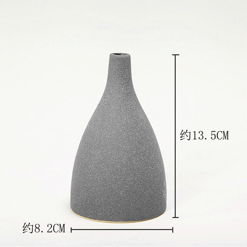 Jingdezhen Ceramic Vase Flower Vases For Flowers Homes Ware Modern Ins Simple Creative Hipster Vase Home Decoration Accessories acacuss