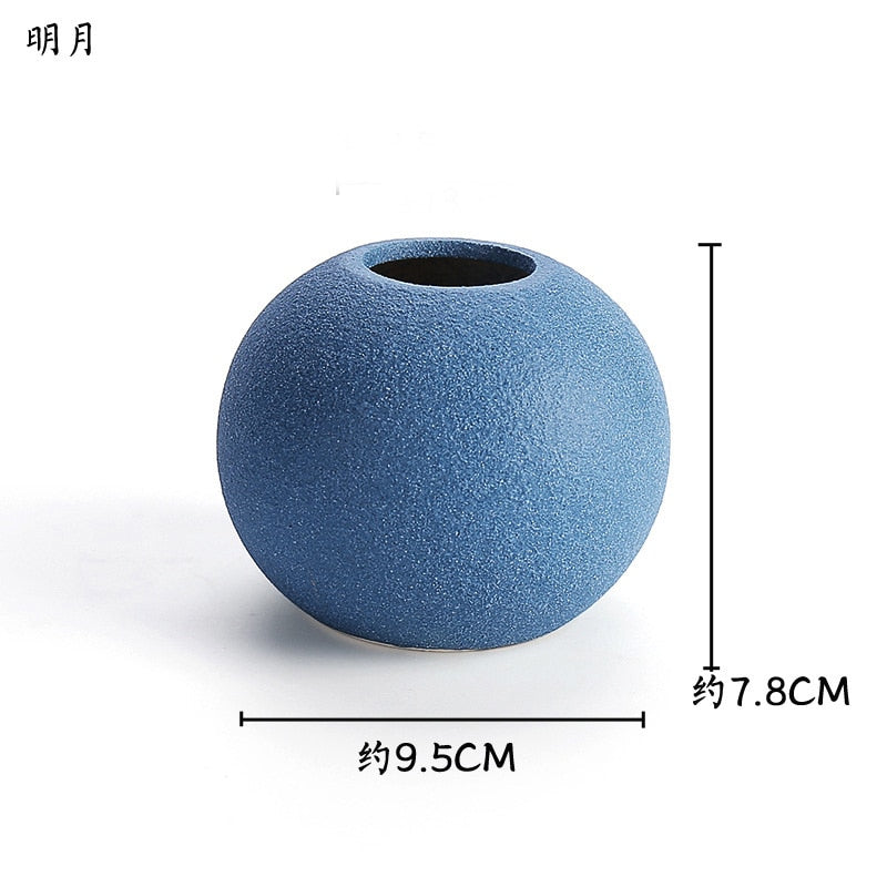 Jingdezhen Ceramic Vase Flower Vases For Flowers Homes Ware Modern Ins Simple Creative Hipster Vase Home Decoration Accessories acacuss