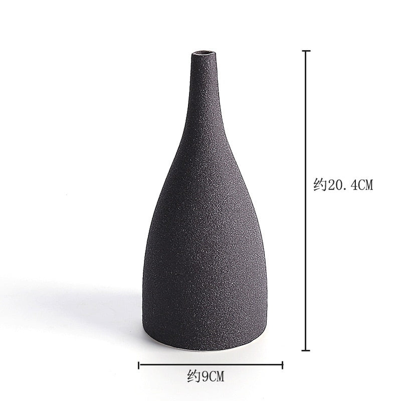 Jingdezhen Ceramic Vase Flower Vases For Flowers Homes Ware Modern Ins Simple Creative Hipster Vase Home Decoration Accessories acacuss