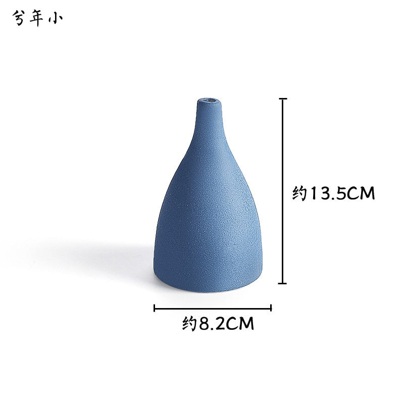 Jingdezhen Ceramic Vase Flower Vases For Flowers Homes Ware Modern Ins Simple Creative Hipster Vase Home Decoration Accessories acacuss
