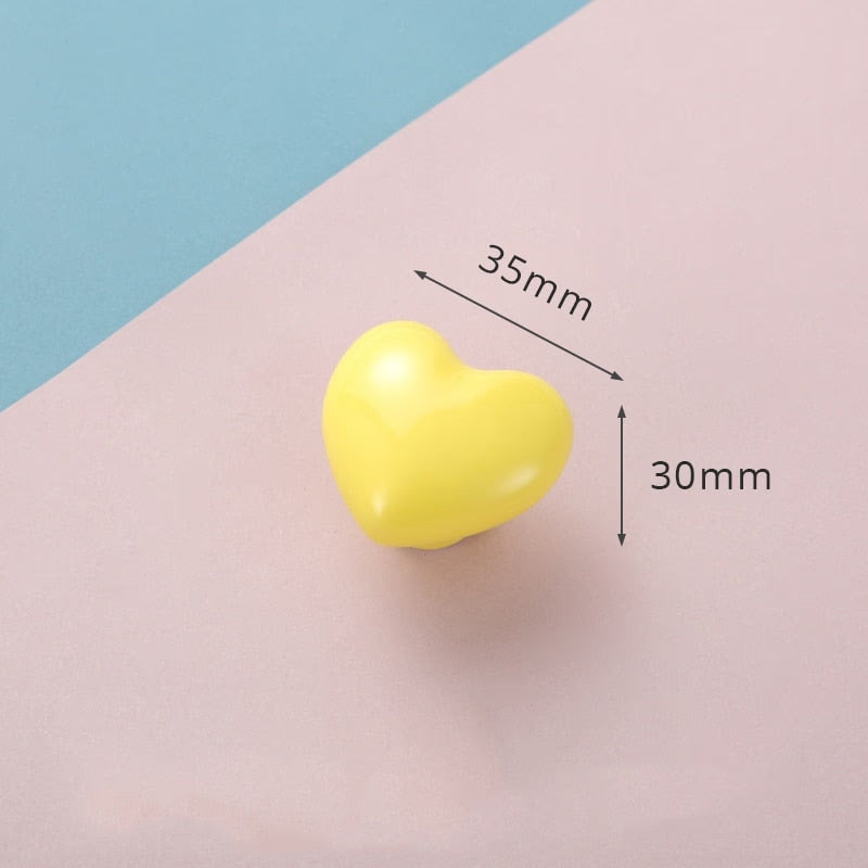 KAK Ceramic Cartoon Furniture Knobs Kids Room Drawer Closet Handles for Cabinets Colorful Cloud Star Kitchen Handle Hardware acacuss