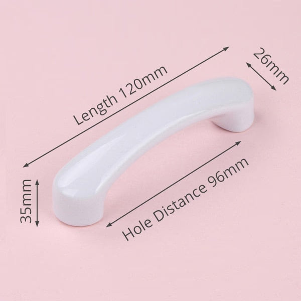 KAK Ceramic Cartoon Furniture Knobs Kids Room Drawer Closet Handles for Cabinets Colorful Cloud Star Kitchen Handle Hardware acacuss