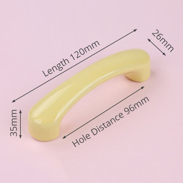 KAK Ceramic Cartoon Furniture Knobs Kids Room Drawer Closet Handles for Cabinets Colorful Cloud Star Kitchen Handle Hardware acacuss