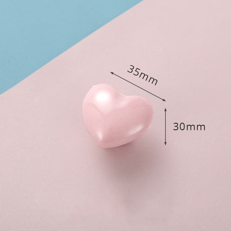 KAK Ceramic Cartoon Furniture Knobs Kids Room Drawer Closet Handles for Cabinets Colorful Cloud Star Kitchen Handle Hardware acacuss