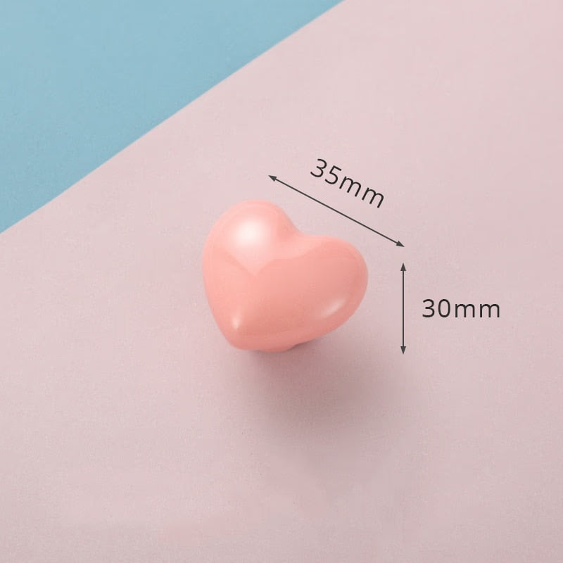 KAK Ceramic Cartoon Furniture Knobs Kids Room Drawer Closet Handles for Cabinets Colorful Cloud Star Kitchen Handle Hardware acacuss