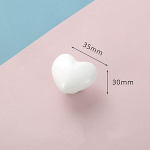 KAK Ceramic Cartoon Furniture Knobs Kids Room Drawer Closet Handles for Cabinets Colorful Cloud Star Kitchen Handle Hardware acacuss