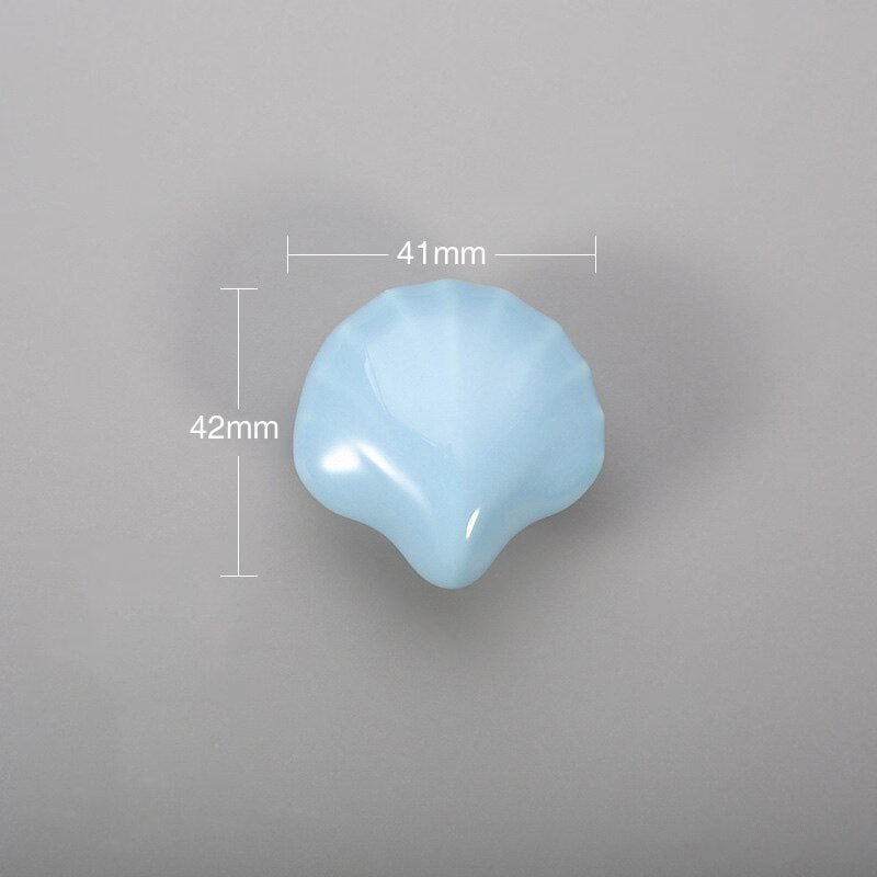 KAK Ceramic Cartoon Furniture Knobs Kids Room Drawer Closet Handles for Cabinets Colorful Cloud Star Kitchen Handle Hardware acacuss