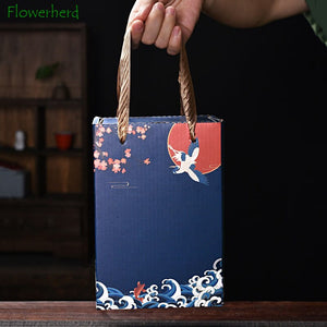Ke Kiln Chinese Tea Set Teaware Kung Fu Travel Tea Set Gift Box A Teapot with Four Cups Event Gifts Tea Pot and Cup Set acacuss