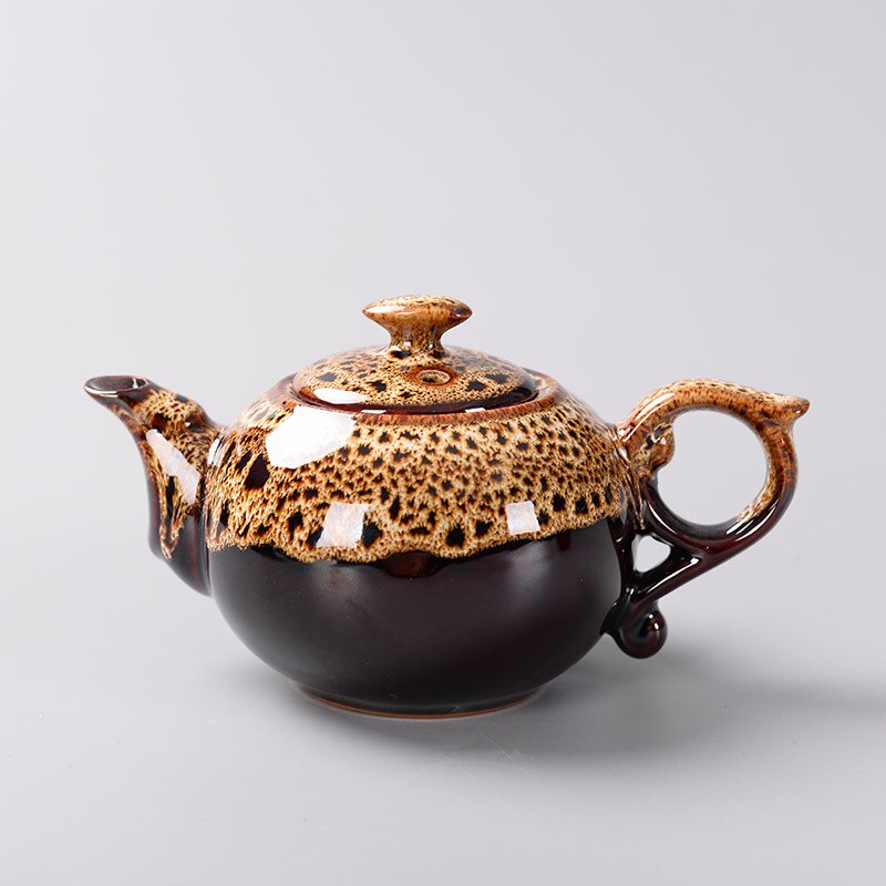Kiln change glaze Chinese Traditional Tea pot, Elegant Design Tea Sets Service , China Red teapot Creative Gifts acacuss