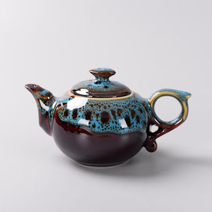 Kiln change glaze Chinese Traditional Tea pot, Elegant Design Tea Sets Service , China Red teapot Creative Gifts acacuss