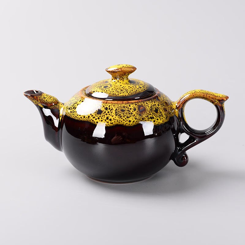 Kiln change glaze Chinese Traditional Tea pot, Elegant Design Tea Sets Service , China Red teapot Creative Gifts acacuss