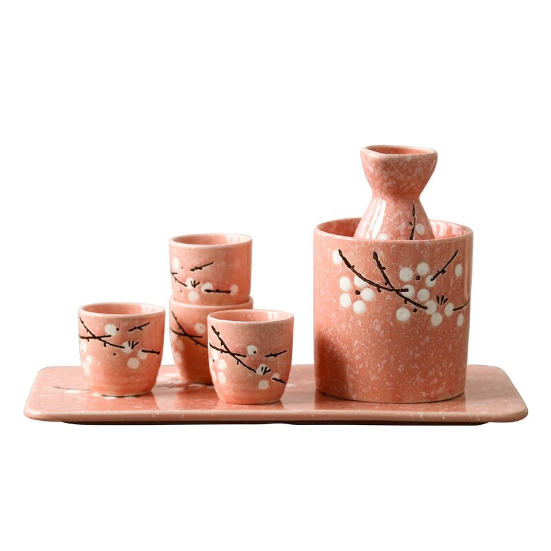 Kitchen Sake Bottle Set Dinner Sets Whiskey Coffee Luxury Brew Bar Kit Liquor Dispenser Professional Coctelera DrinkwareT50JJ acacuss