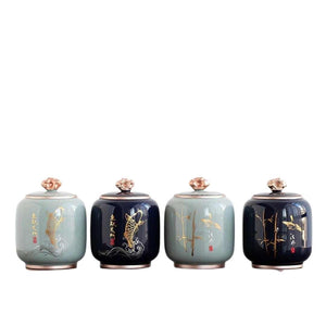Kitchen Storage cookie & Sugar jar Vintage Style   | Candy Can - acacuss