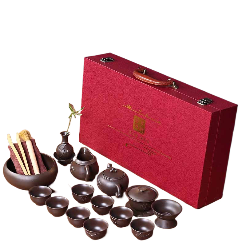 Kung Fu Chinese Cup Tea Set Accessories Service Bubble Gaiwan Kettle Tea Set Infuser Maker Jogo De Xicaras Kitchen Sets YX50TS acacuss