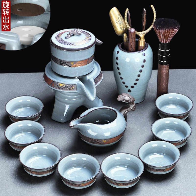Kung Fu Chinese Tea Set Pot Mugs Kettle Infuser Maker Travel Ceremony Service Tea Set Accessories Chaleira Teapot Set acacuss