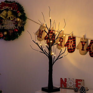 LED Birch Lights Halloween Decorations Holiday Party Supplies Table Christmas Tree Lights Home Decor Scene Setting acacuss