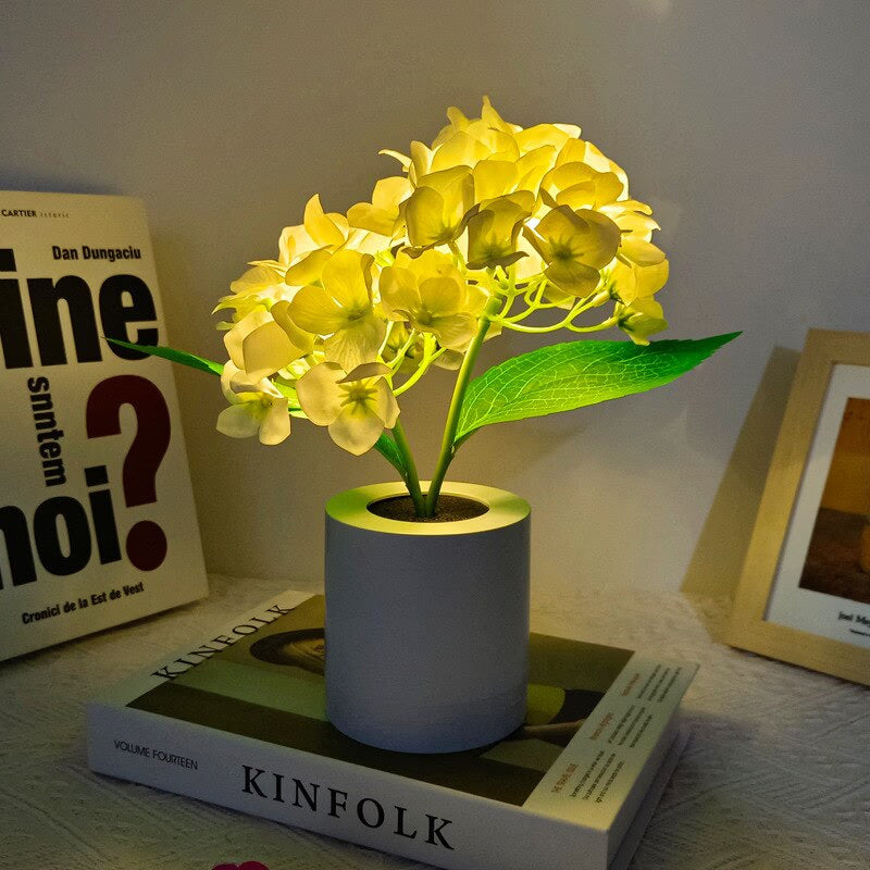 LED Sunflower Bouquet Night Light Simulation Flower Atmosphere Desk Light Romantic Bedside Flower Lamp Gift Cafe Home Room Decor acacuss