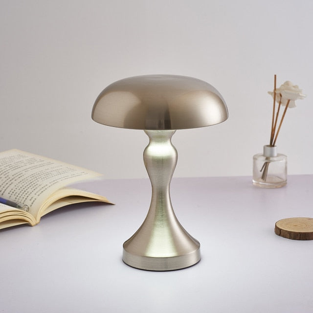 LED Table Lamp Touch Sensor Desktop Night Light Rechargeable Wireless Reading Lamp for Restaurant Hotel Bar Bedroom Decor Light acacuss