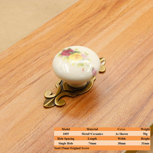 LSTABAN New Chinese Modern Simple Drawer Cupboard Wardrobe Wine Cabinet Bookcase Ceramic Single Hole Zinc Alloy Round Handle acacuss