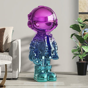 Large Astronaut Ornaments for Home Floor Figurines for Interior Aesthetic Kawaii Room Decor Spaceman Home Living Room Decoration acacuss
