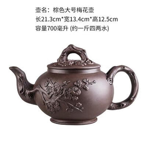 Large Capacity Household Handmade Purple Sand Teapot Chinese Teaware Yixing Zisha Zhu Clay Ball Filter Bubble Teapot Moon Pot acacuss