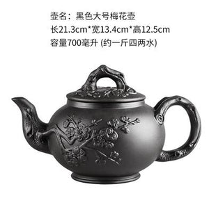 Large Capacity Household Handmade Purple Sand Teapot Chinese Teaware Yixing Zisha Zhu Clay Ball Filter Bubble Teapot Moon Pot acacuss