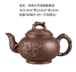 Large Capacity Household Handmade Purple Sand Teapot Chinese Teaware Yixing Zisha Zhu Clay Ball Filter Bubble Teapot Moon Pot acacuss