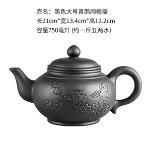 Large Capacity Household Handmade Purple Sand Teapot Chinese Teaware Yixing Zisha Zhu Clay Ball Filter Bubble Teapot Moon Pot acacuss