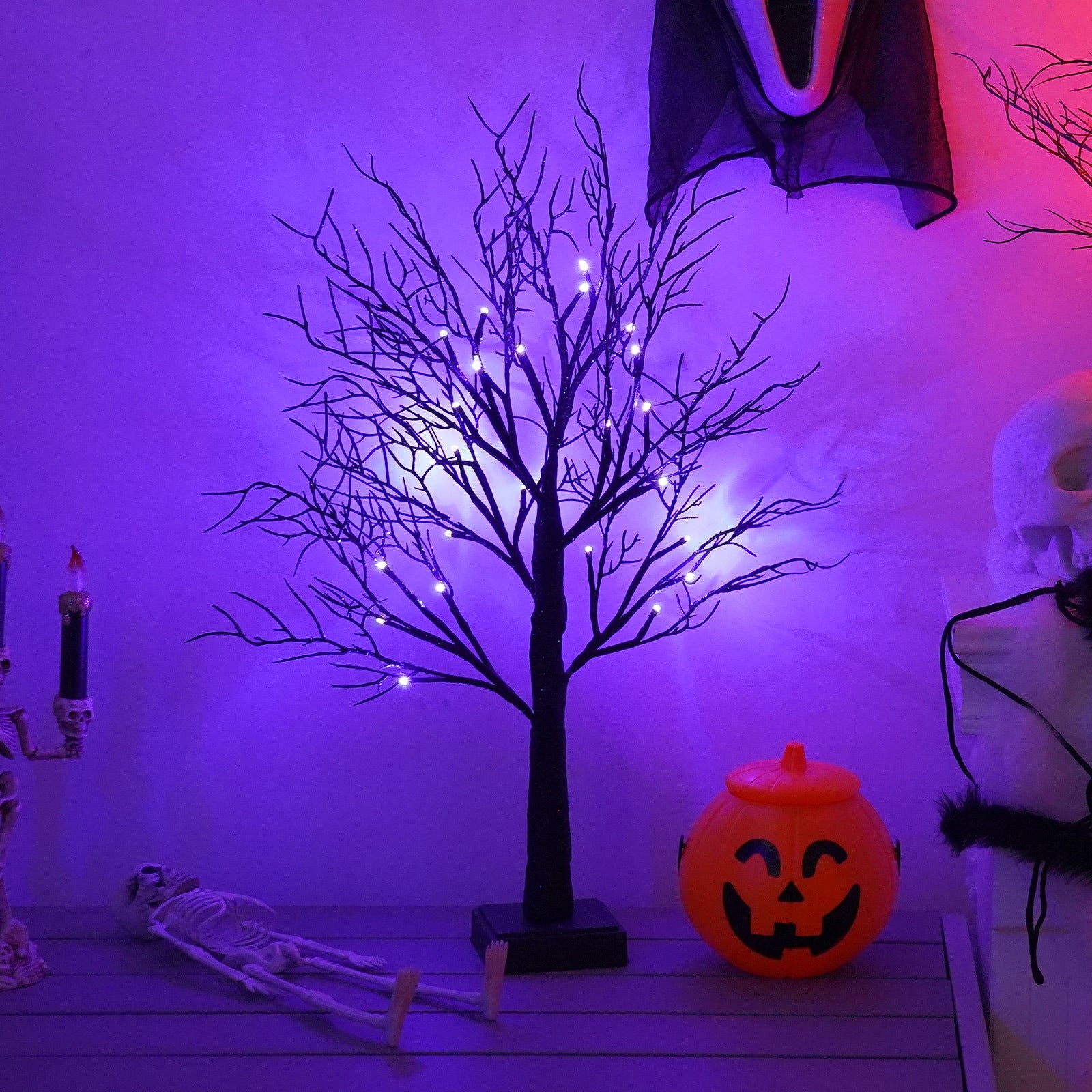 Led Halloween Party Scene Layout Decorative Lights Indoor Decoration acacuss