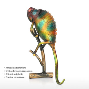 Lizard Creative Ornament Home Furnishing Articles Decoration Art Metal Sculpture Gift acacuss
