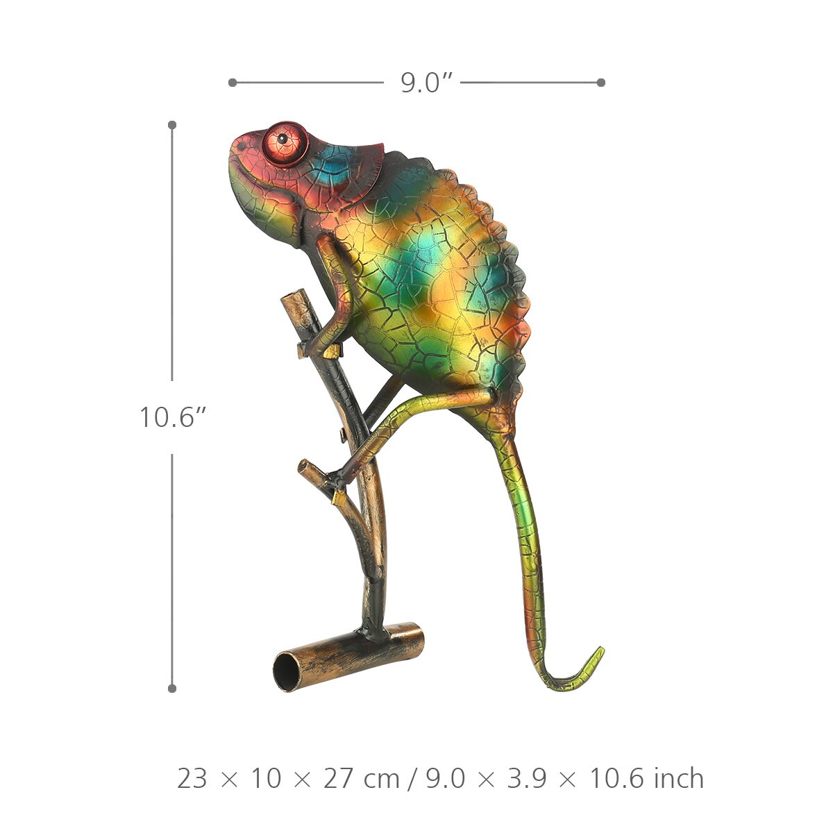 Lizard Creative Ornament Home Furnishing Articles Decoration Art Metal Sculpture Gift acacuss