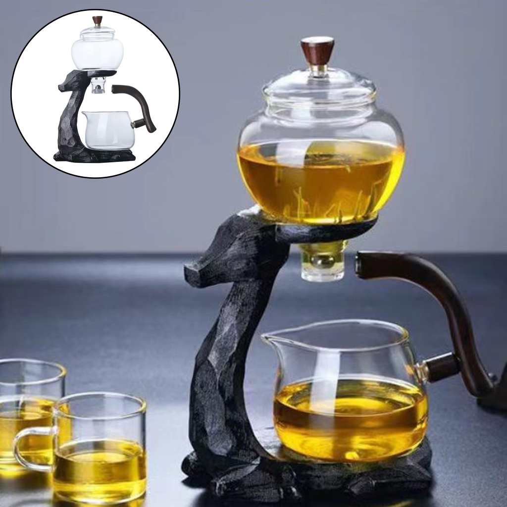 Loose leaf tea infuser for Herbal TEA Best tea Lover Gift | DEER tea infuser Organic Tea Gift Box with tea strainer - ACACUSS