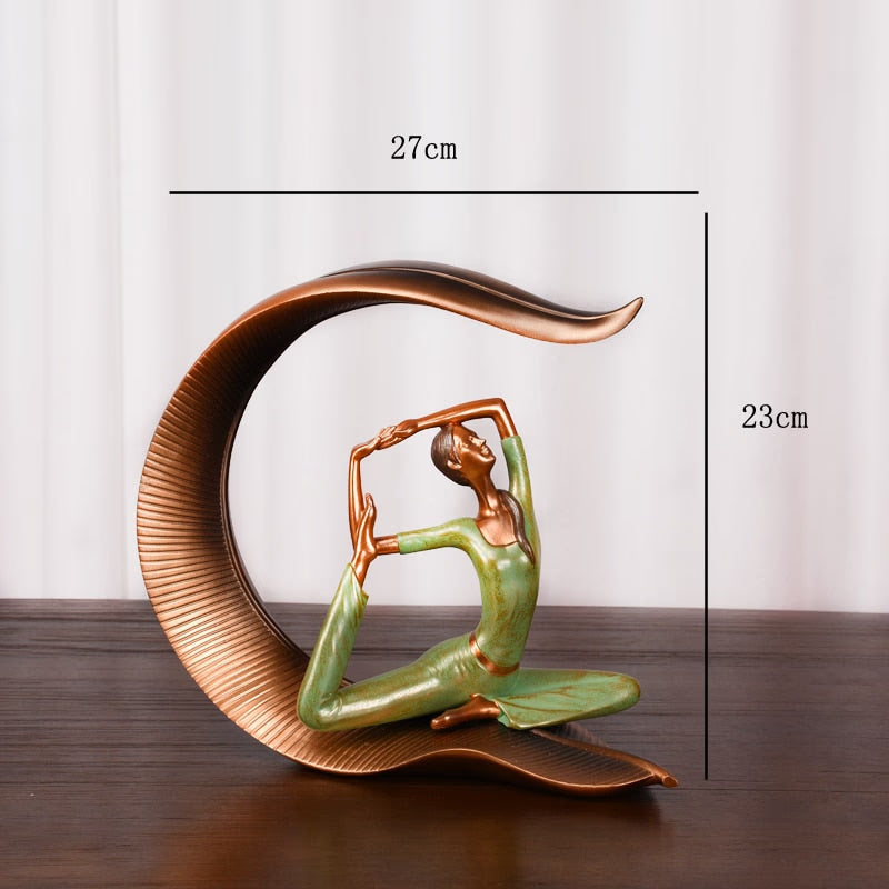 Lucky Elephant Statue Elephant Figurines Resin Office Miniatures Golden Feng Shui Elephant Ornament Home Decoration acacuss