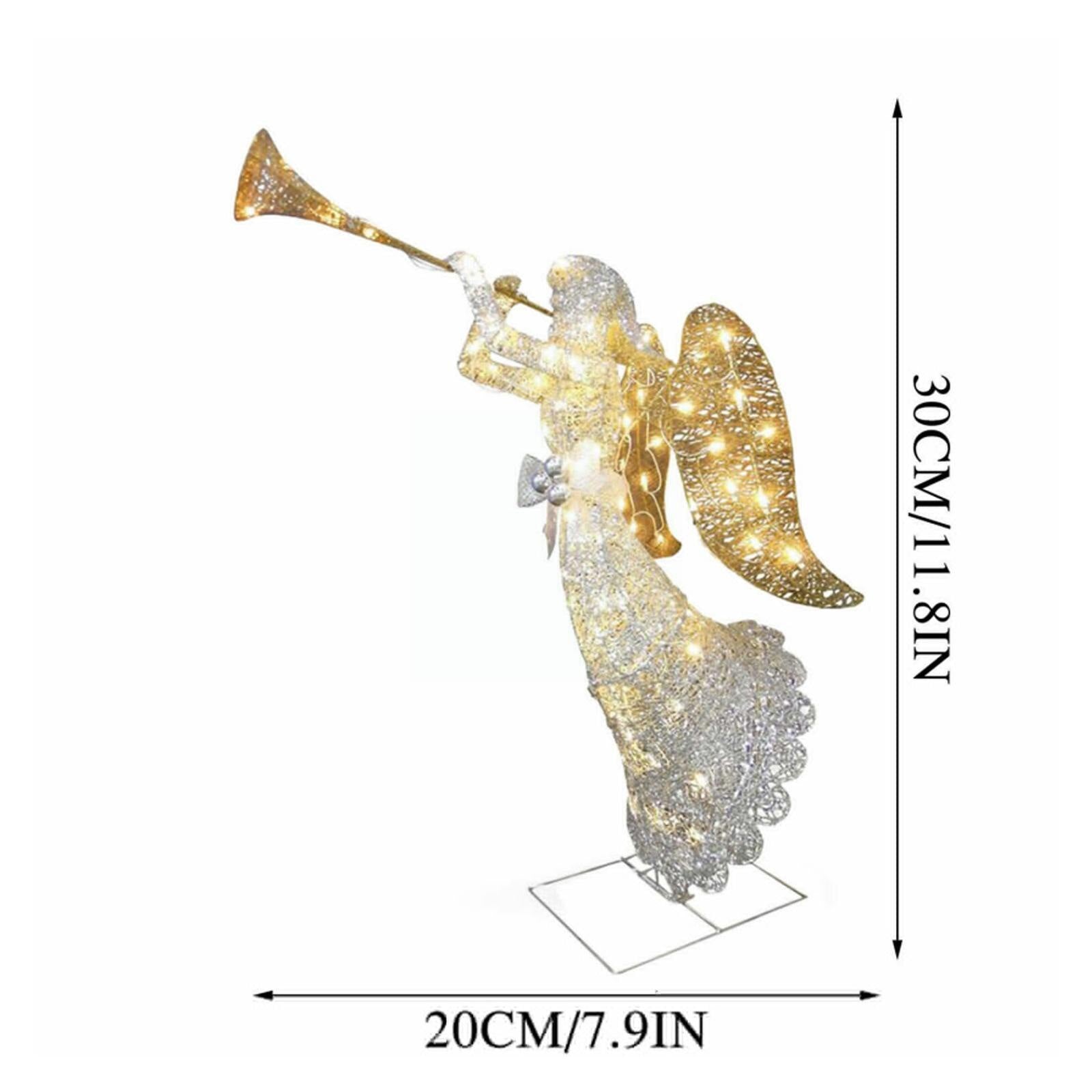Luminous Angel Garden Decoration 2D Lighting Acrylic Ornament Home Decor Night Light for Festival Christmas New Year 2023 G B8T4 acacuss